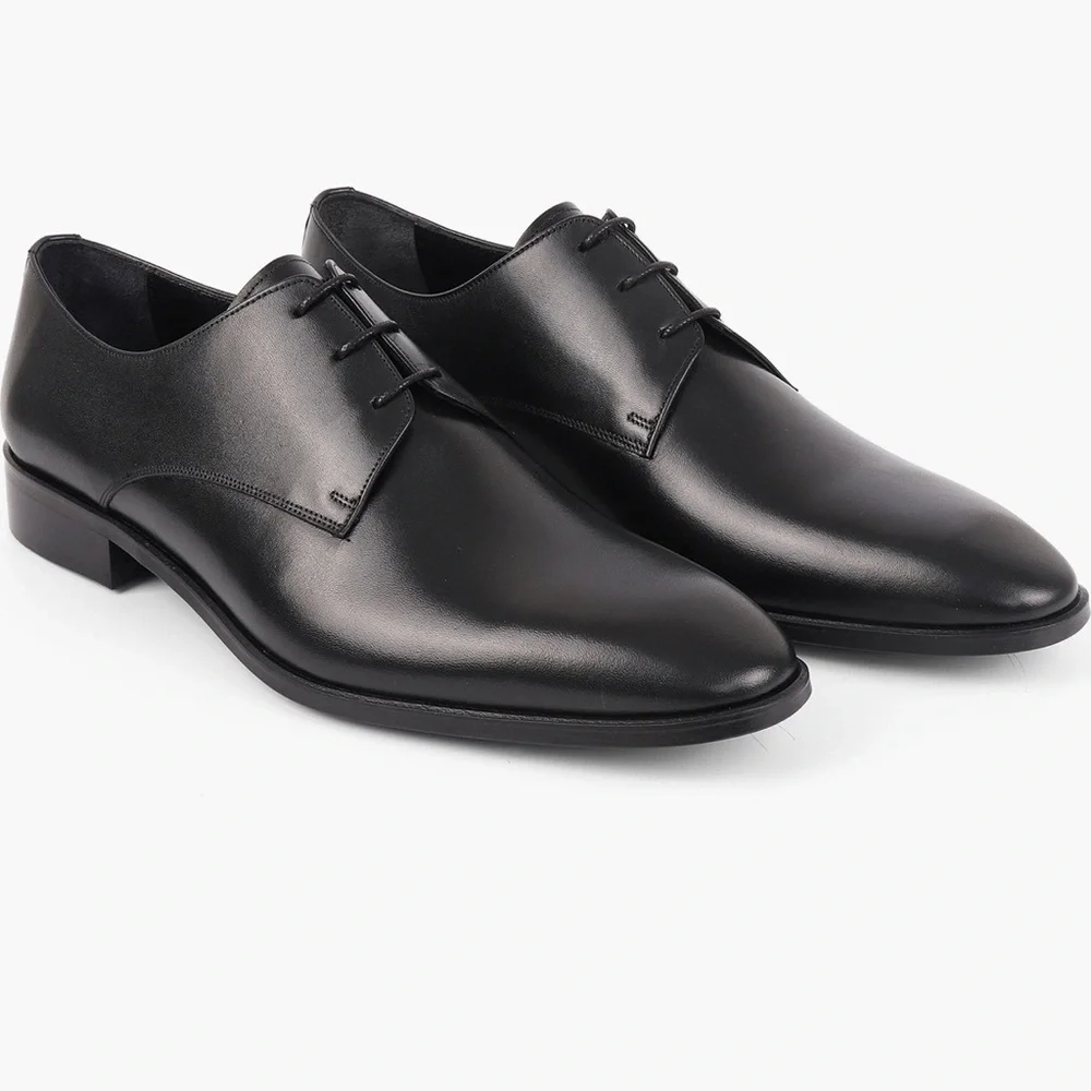COLE HAAN Vellapais Men’s Gorman Oxford Black Leather Dress Shoes